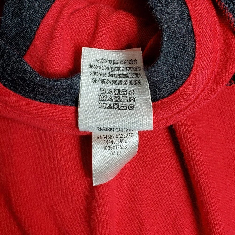 🚨030 Pink Victoria's Secret Red and Black Tank Top - Picture 4 of 6